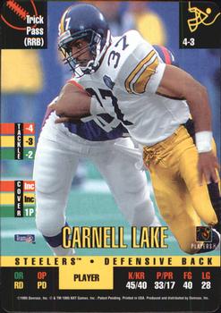 1995 Donruss Red Zone #NNO Carnell Lake Front
