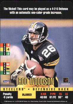 1995 Donruss Red Zone #NNO Rod Woodson Front