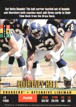 1995 Donruss Red Zone #NNO Courtney Hall Front