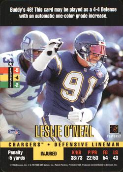 1995 Donruss Red Zone #NNO Leslie O'Neal Front
