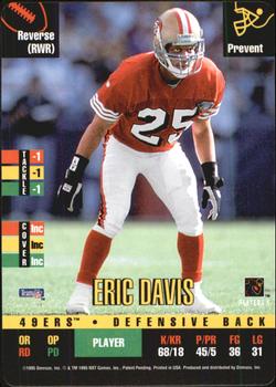 1995 Donruss Red Zone #NNO Eric Davis Front