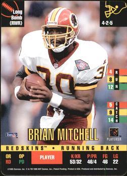 1995 Donruss Red Zone #NNO Brian Mitchell Front