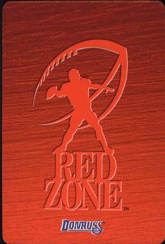 1995 Donruss Red Zone Update #NNO Eric Green Back