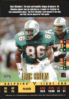 1995 Donruss Red Zone Update #NNO Eric Green Front