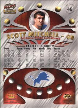 1997 Pacific Revolution - Copper #46 Scott Mitchell Back