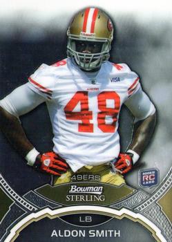 2011 Bowman Sterling #2 Aldon Smith Front