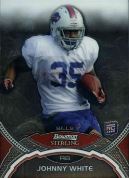 2011 Bowman Sterling #22 Johnny White Front