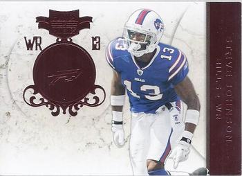 2011 Panini Plates & Patches #13 Steve Johnson Front