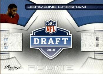 2010 Panini Prestige - NFL Draft #25 Jermaine Gresham  Front