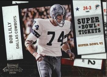 2010 Playoff Contenders - Super Bowl Ticket #17 Bob Lilly  Front