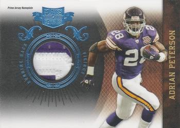 2010 Panini Plates & Patches - Jerseys Prime Nameplate #52 Adrian Peterson Front