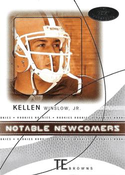 2004 Fleer Hot Prospects - Notable Newcomers #5 NN Kellen Winslow, Jr. Front