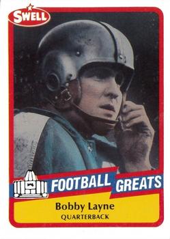 1989 Swell Greats #68 Bobby Layne Front