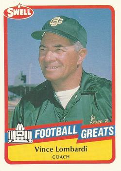1989 Swell Greats #44 Vince Lombardi Front