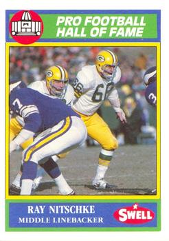 1990 Swell Greats #96 Ray Nitschke Front