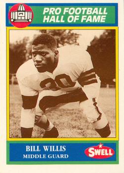 1990 Swell Greats #100 Bill Willis Front
