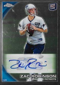 2010 Topps Chrome - Rookie Autographs #C49 Zac Robinson Front