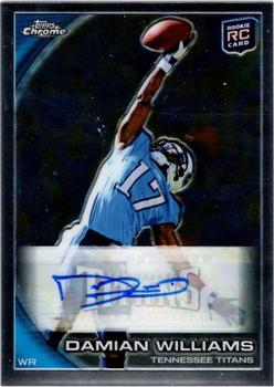 2010 Topps Chrome - Rookie Autographs #C172 Damian Williams Front