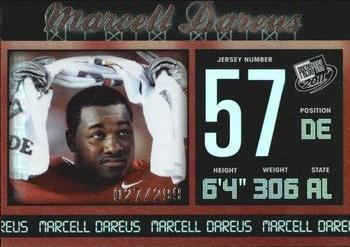 2011 Press Pass - Reflectors #1 Marcell Dareus Front