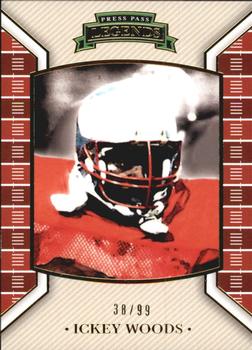 2011 Press Pass Legends - Gold #64 Ickey Woods Front