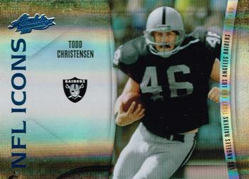 2010 Panini Absolute Memorabilia - NFL Icons Spectrum #29 Todd Christensen  Front