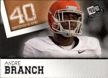 2012 Press Pass #4 Andre Branch Front