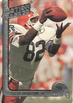 1991 Action Packed Whizzer White Award #24 Ozzie Newsome Front