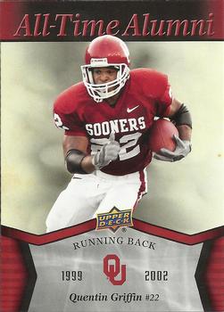 2011 Upper Deck University of Oklahoma - All-Time Alumni #ATA-QG Quentin Griffin Front