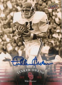 2011 Upper Deck University of Oklahoma - Autographs #28 Tinker Owens Front