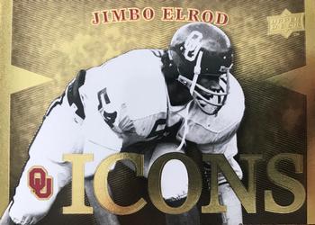 2011 Upper Deck University of Oklahoma - Icons #I-JE Jimbo Elrod Front