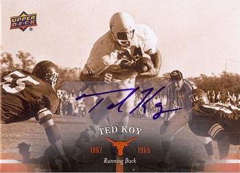 2011 Upper Deck University of Texas - Autographs #12 Ted Koy Front