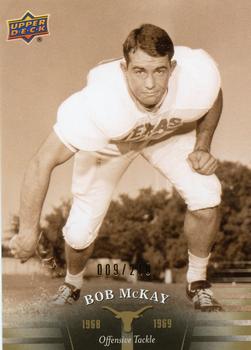 2011 Upper Deck University of Texas - Gold #14 Bob McKay Front