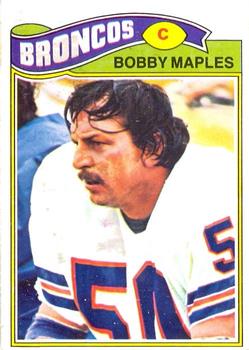 1977 Topps Mexican #143 Bobby Maples Front