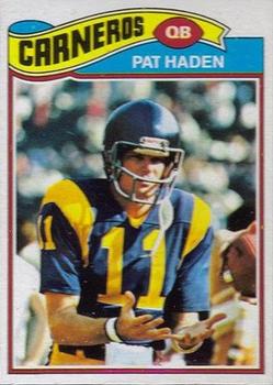 1977 Topps Mexican #18 Pat Haden Front