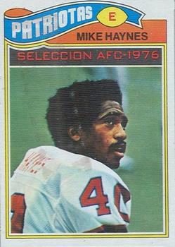 1977 Topps Mexican #50 Mike Haynes Front