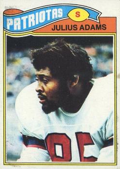 1977 Topps Mexican #139 Julius Adams Front