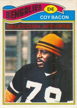 1977 Topps Mexican #250 Coy Bacon Front