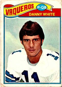 1977 Topps Mexican #284 Danny White Front