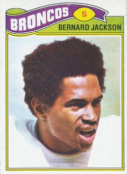 1977 Topps Mexican #292 Bernard Jackson Front