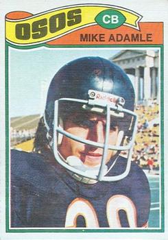 1977 Topps Mexican #481 Mike Adamle Front