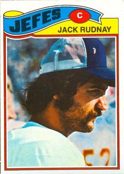 1977 Topps Mexican #487 Jack Rudnay Front