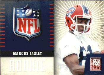 2010 Donruss Elite - Rookie NFL Shield #23 Marcus Easley  Front