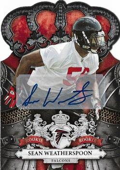 2010 Panini Crown Royale - Autographs #185 Sean Weatherspoon Front