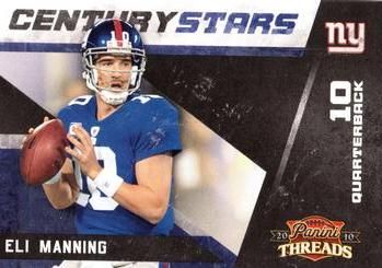 2010 Panini Threads - Century Stars #8 Eli Manning  Front