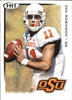 2010 SAGE HIT - Gold #11 Zac Robinson  Front