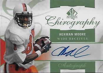 2010 SP Authentic - Chirography #CH-HE Herman Moore  Front