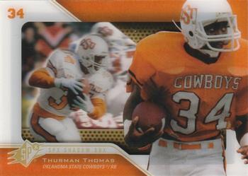2010 SPx - SPX Shadow Box #SB-TH Thurman Thomas  Front