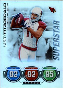 2010 Topps Attax - Superstars Foil #NNO Larry Fitzgerald  Front