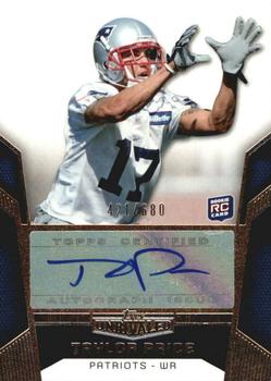 2010 Topps Unrivaled - Rookie Autographs #125 Taylor Price Front
