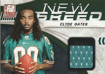 2011 Donruss Elite - New Breed Jersey #36 Clyde Gates Front